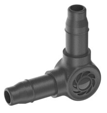 Gardena L-Joint - Joint connector - Drip irrigation system - Plastic - Black - Male/Male - 4.6 mm