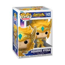 FUNKO Saint Seiya Pop! Animation Figure Gold Aquarius Hyoga 9 Cm