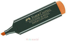 Купить фломастеры для детей Faber-Castell: Faber-Castell Zakreślacz pomarańczowy