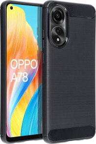 OEM Futerał CARBON do OPPO A78 5G czarny