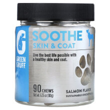Soothe Skin & Coat, Salmon, 90 Chews, 6.35 oz (180 g)