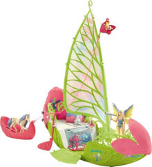 Детские игровые наборы и фигурки из дерева schleich BAYALA Sera's magical flower boat 42444