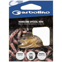 Грузила, крючки, джиг-головки для рыбалки gARBOLINO COMPETITION Trout Special Tied Hook Nylon 18