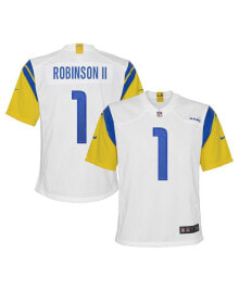 Youth Boys and Girls Allen Robinson White Los Angeles Rams Alternate Game Jersey