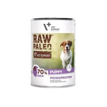 RAW PALEO Monoprotein duck wet dog food 400g