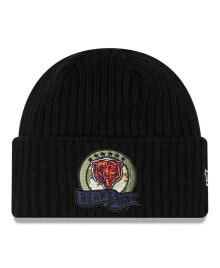 Youth Boys Black Chicago Bears 2022 Salute To Service Knit Hat