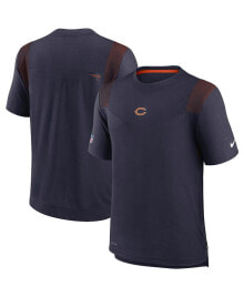 Nike men's Navy Chicago Bears Sideline Player Uv Performance T-shirt