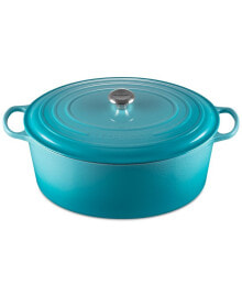 Le Creuset 15.5 Quart Enameled Cast Iron Oval Dutch Oven