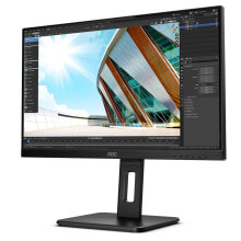 Купить мониторы AOC: Монитор AOC 27" 4K Ultra HD LED, 4 мс, черный