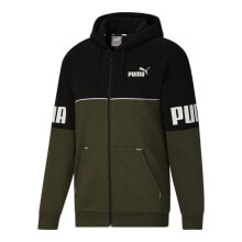 Puma Power Colorblock FullZip Hoodie Mens Size L Casual Outerwear 67216770