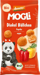 Kindersnack Dinkel Bällchen Paprika, ab 3 Jahren, 40 g