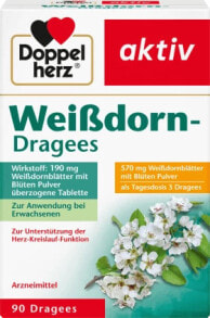 Weissdorn Dragees, 90 St