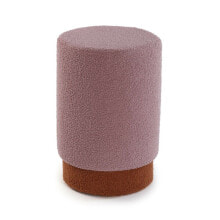 Stool Versa Light Pink Wood 33 x 47 x 33 cm