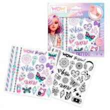 WOW GENERATION Set+Of 50 Color Tattos