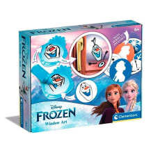 Купить развивающие и обучающие игрушки Clementoni: CLEMENTONI Frozen 2 Art In The Windows