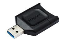 Устройство для чтения карт памяти Kingston MobileLite Plus - SD черное купить в аутлете