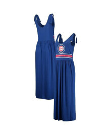 Женские спортивные платья women's Royal Chicago Cubs Game Over Maxi Dress