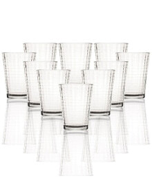 Circleware matrix Set of 10 - 7 oz Juice Glasses
