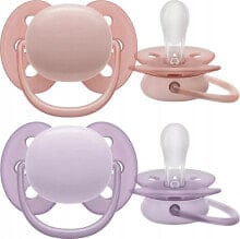 Купить детские пустышки и аксессуары Avent: Avent AVENT SCF091/31-SMOCZEK SOFT 0-6M GIRL