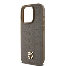 DKNY Dkhmp14Lpshrpsw iPhone 14 Pro 6.1 Leather Pattern phone case