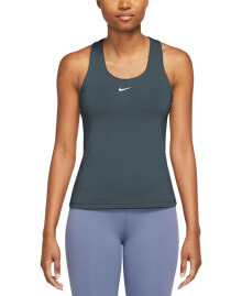 Nike women's Swoosh Medium-Support Padded Sports Bra Tank Top