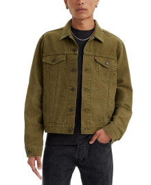 Men's Regular Fit Non-Stretch Denim Trucker Jacket