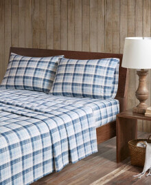 Woolrich printed Flannel 4-Pc. Sheet Set, King