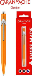 Caran d`Arche Długopis CARAN DACHE 849 Gift Box Fluo Line Orange, pomarańczowy