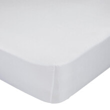 Fitted sheet HappyFriday BASIC White 140 x 200 x 32 cm