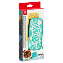 Аксессуары для игровых приставок Nintendo 10004106 чехол для портативных игровых консолей чехол-конверт Зеленый, Белый