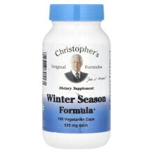 Winter Season Formula, 1,050 mg, 100 Vegetarian Caps (525 mg per Capsule)