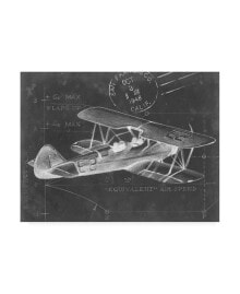 Trademark Global ethan Harper Flight Schematic I Canvas Art - 37
