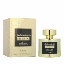 Unisex Perfume Lattafa EDP Confidential Private Gold 100 ml