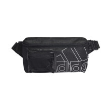 Мужские поясные сумки Мужская поясная сумка текстильная черная спортивная ADIDAS Bos Waist Pack