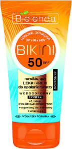 Sonnenschutzcreme für das Gesicht - Bielenda Bikini Moisturizing Face Cream SPF50