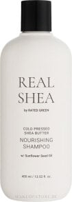 Nährendes Shampoo mit Sheabutter und Sonnenblumenöl - Rated Green Real Shea Cold Pressed Shea Butter Nourishing Shampoo