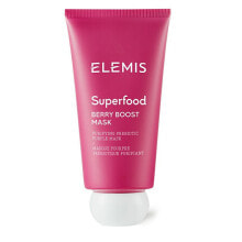 Elemis Superfood Berry Boost Mask Очищающая маска с пребиотиками и бразильской глиной, для комбинированной и жирной кожи 75 мл