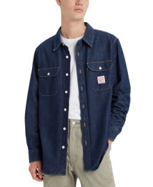 Levi's men's Worker Relaxed-Fit Button-Down Shirt, Created for Macy's