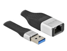 FPC Flat Ribbon Cable USB Type-A to Gigabit LAN 10/100/1000 Mbps 13 cm - 0.13 m - USB A - RJ-45