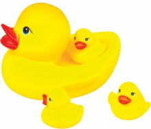 Игрушки для ванной для детей до 3 лет детская игрушка для ванны Dromader Семья уточек