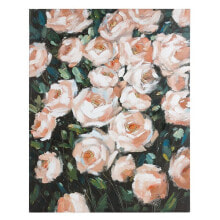 Картины, постеры, гобелены, панно картина маслом Roses Древесина сосны (80 X 4 x 100 cm)
