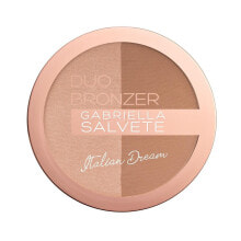 Blush and bronzer for the face