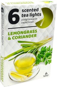 Teekerze Zitronengras und Koriander 6 St. - Admit Scented Tea Light Lemongrass & Coriander