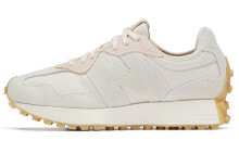 New Balance NB 327 休闲 耐磨 低帮 跑步鞋 女款 灰白色 / Кроссовки New Balance NB 327 WS327ZAT