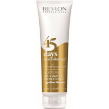 Revlon 45 Days Total Color Care Shampoo & Conditioner Golden Blonde Шампунь-кондиционер для укрепления цвета золотистых блондированных оттенков 275 мл