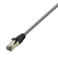 Кабели и разъемы для аудио- и видеотехники logiLink CQ8072S сетевой кабель 5 m Cat8.1 Серый