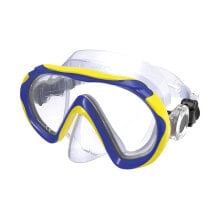 Masks and snorkels for scuba diving