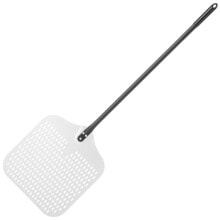 Shovel tray for removing pizza from the oven square aluminum perforated 405 x 1320 mm - Hendi 617144