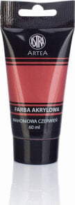 Astra Farba Akrylowa Astra Artea Tuba 60Ml - Mahoniowa Czerwień