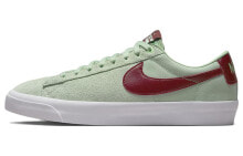 Nike SB Zoom Blazer Low Pro GT 防滑耐磨 低帮 板鞋 男女同款 浅绿 / Кроссовки Nike SB Zoom Blazer Low Pro GT DC7695-301